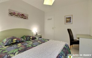 Gites de Suzette à la Forêt Fouesnant Chambre adulte