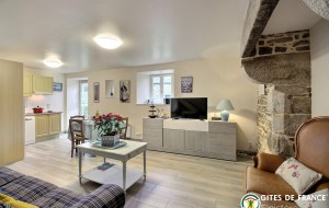 Gite la Foret Fouesnant salon